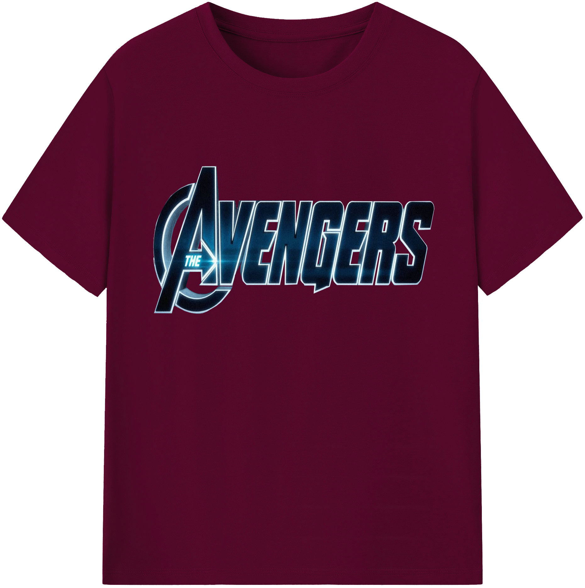 （画像用） アベンジャーズ The Avengers レディースカジュアルプリントTシャツ（綿100％）